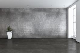 ניתן לבחור לצבוע קיר אחד בסלון בצבע עם אפקט המקנה לסלון מראה ייחודי